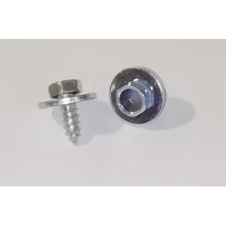 Vis de fixation de calandre x2 4.8x12
