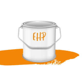 Pot de 1 kg peinture Orange Kirghiz Méhari EHP