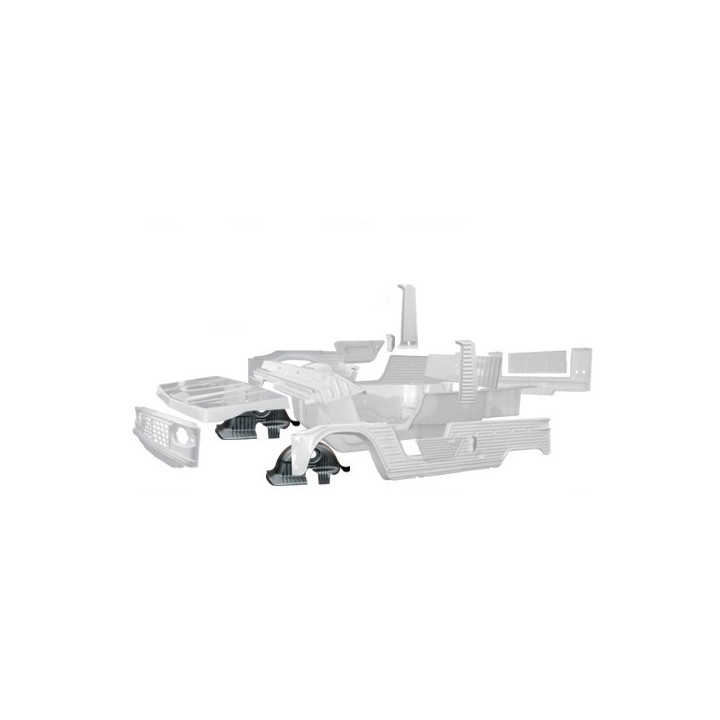 Kit carrosserie complet Méhari AM Blanc