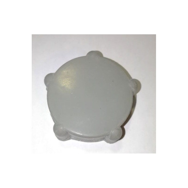 Caoutchouc molette de phare/volet d'air 2CV gris