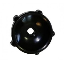Molette noire de réglage de phare ou volet d'air 2CV AM HY Traction