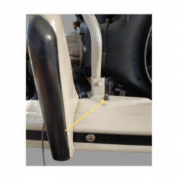 Butée de capot sur pare choc AV 2CV