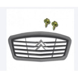 Calandre 2CV NM plastique noir bord gris