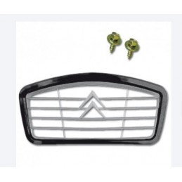 Calandre 2CV NM plastique grise bord noir