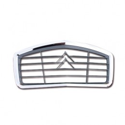 Calandre 2CV NM plastique gris bord chromé