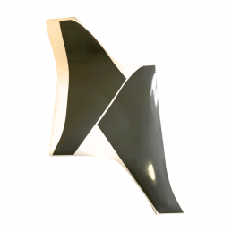 Adhésifs tôles auvent gris cormoran pour Charleston grise 84-