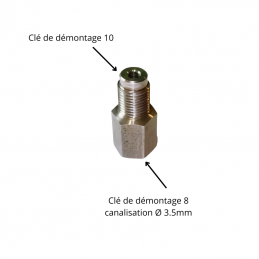 Adaptateur réducteur de canalisation de frein 10/8
