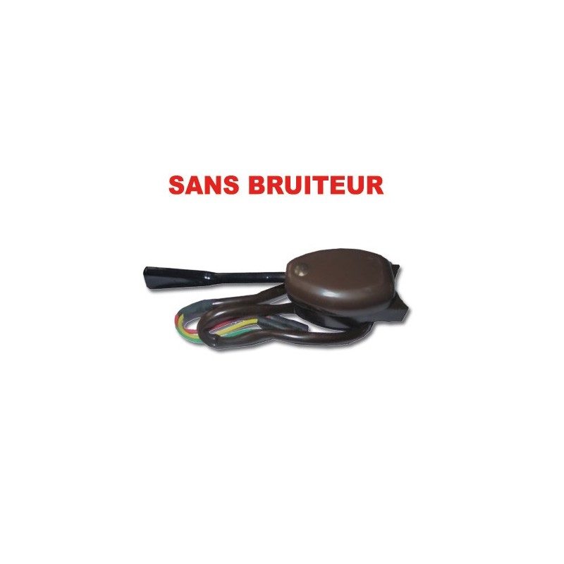 Commodo clignotant MARRON sans bruiteur - 12V