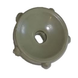 Molette grise de réglage de phare ou volet d'air 2CV AM HY Traction