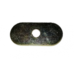 Rondelle ovale métal de fixation réservoir plastique