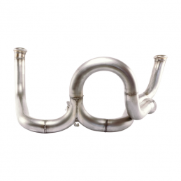 Pot d'échappement 2 en 1 inox