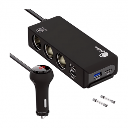 Multiprises allume cigare