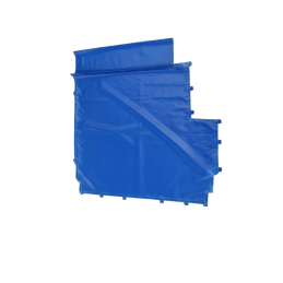 Cache bagage Méhari 2 places bleu Azur