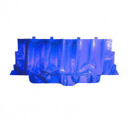 Cache bagage Méhari 4 places bleu Azur