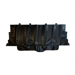 Cache bagage Méhari 4 places noir