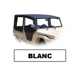 Jeu de bâches blanches Méhari AM 68 à 71