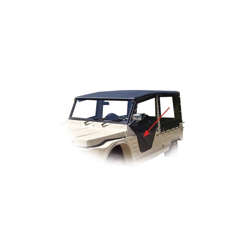 Porte G Méhari entoilée noire