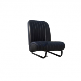 Siège avant G Méhari uni noir