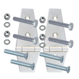 Visserie charnières de porte de malle Méhari M6x30 M6x40 kit