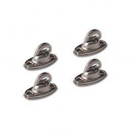 Kit de 4 tourniquets + rivets et rondelles pour montant Méhari