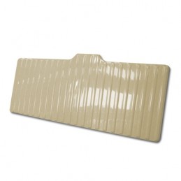 Habillage planche de siège AR Méhari beige Hoggar