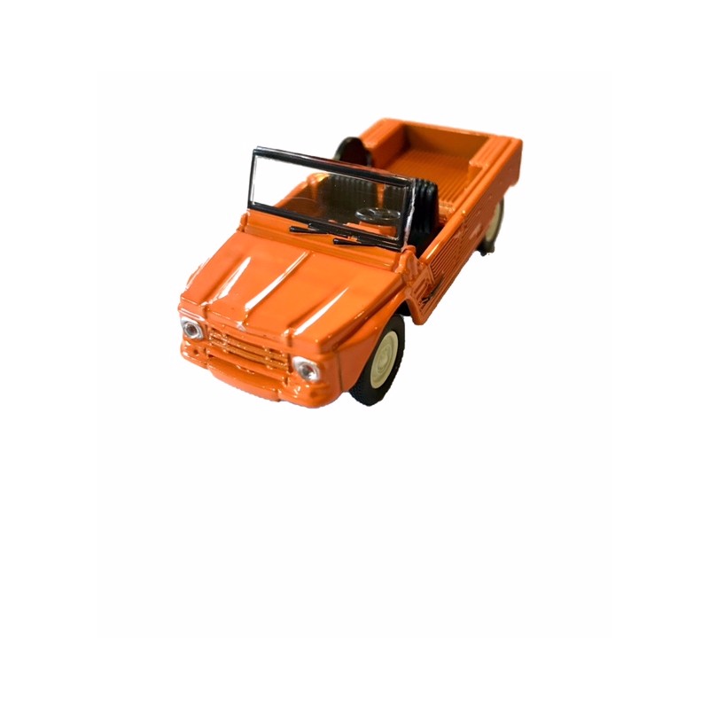 Miniature Méhari orange kirghiz 3 pouces