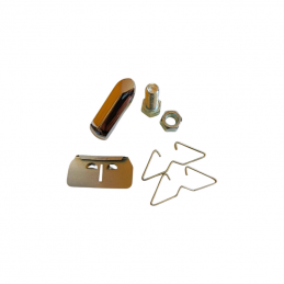 Doigt cuvelage de phare + ressorts et boulon 2CV