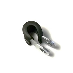 Collier fixation protection caoutchouc faisceau