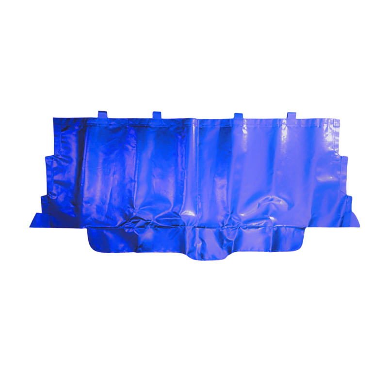 Cache bagage Méhari 4 places bleu Azur