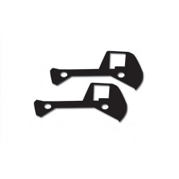 Paire de joints noirs poignée porte Dyane Acadiane