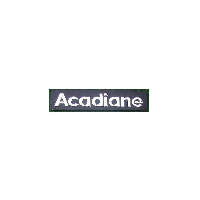 Monogramme ACADIANE