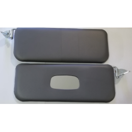 Paire de pare-soleils gris avec support NM 2CV Dyane/Acadiane*
