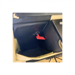 Insonorisant tablier noir G 2CV 1970-