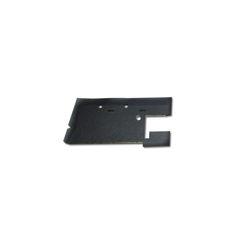 Insonorisant du plancher pédale G noir 2CV 1970-
