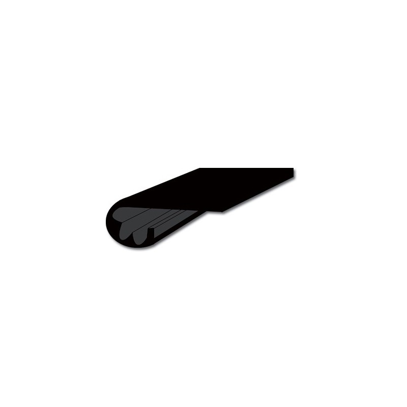 Bourrelet noir pour tablette 2CV (1 m)