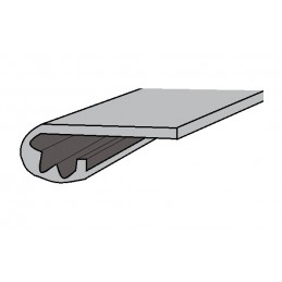 Bourrelet gris pour tablette 2CV (1 m)