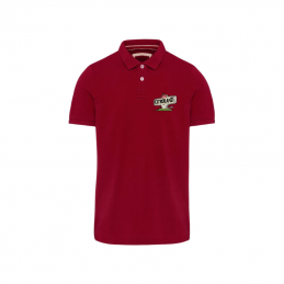 Polo CITROLAND femme bordeaux taille S