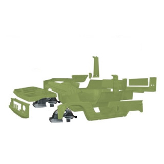 Kit carrosserie complet Méhari NM Vert Montana
