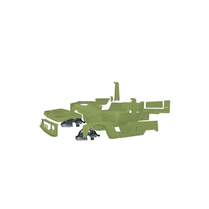 Kit carrosserie complet Méhari NM Vert Montana