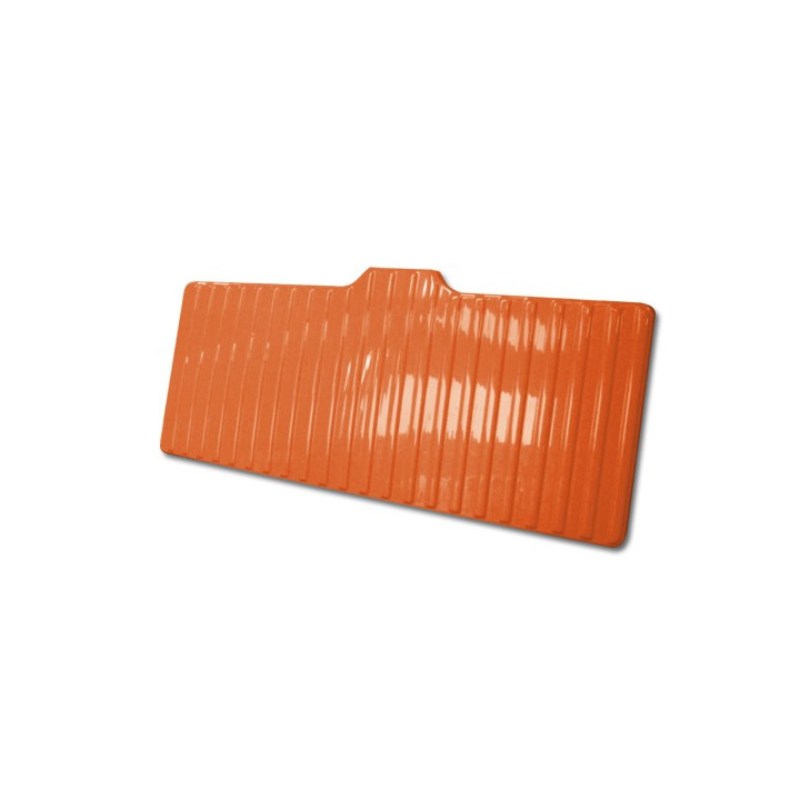 Habillage planche de siège AR Méhari orange Kirghiz