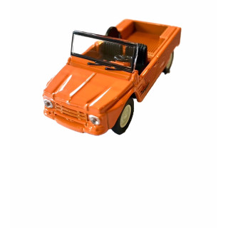 Miniature Méhari orange kirghiz 3 pouces