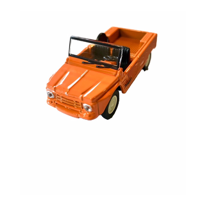 Miniature Méhari orange kirghiz 3 pouces