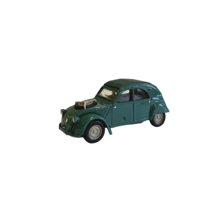 Miniature 2CV 4x4 vert Agave 3 pouces