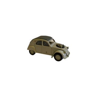 Miniature 2CV 4x4 gris rosé 3 pouces