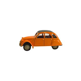 Miniature 2CV mandarine 1979 3 pouces