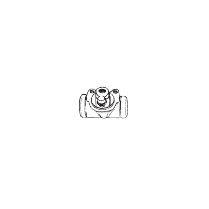 Cylindre de roue AR 9x125 17-5 mm Lockheed