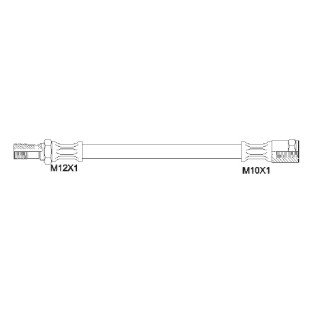 Flexible de frein AV sur maître cylindre 2CV -1964 AMI 6 -1963 raccord banjo
