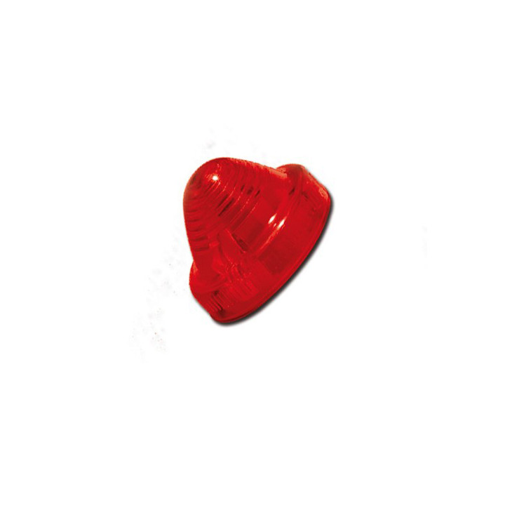 Cabochon rond rouge de feu stop 2CV fourgonnette Méhari Defender AM