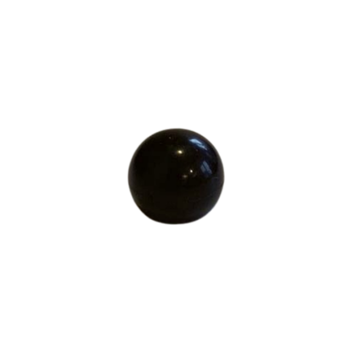 Bouton noir de commande de chauffage