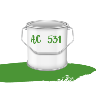 Pot de 1 kg peinture Vert Tuilerie 2CV 1975 AC531